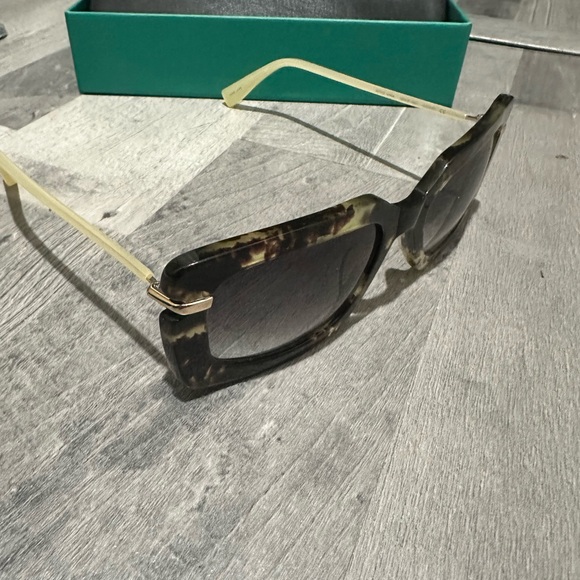 Derek Lam Nana Square Tortoise Sunglasses main image 5